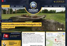 Reference FotballPark Dymník - Grafika - Komplet CI, Kompletní web, SEO